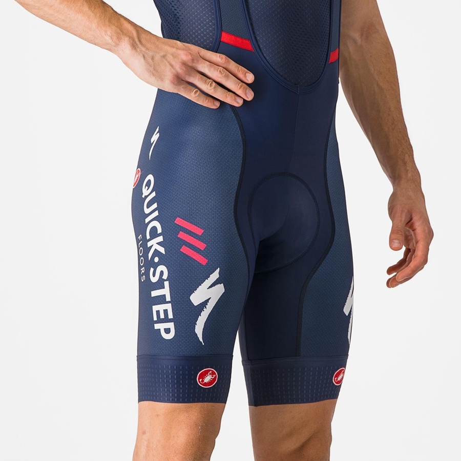 Blue Men Castelli COMPETIZIONE Bib Shorts | CJDG67184