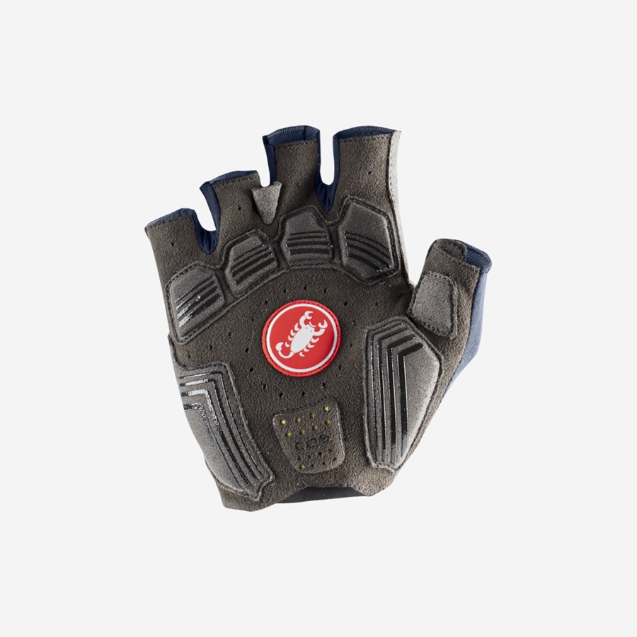 Blue Men Castelli ENDURANCE Gloves | JTHU59160