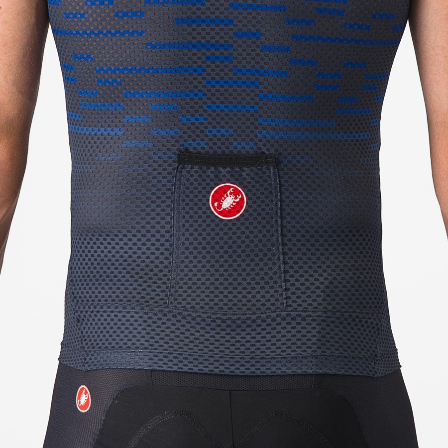 Blue Men Castelli INSIDER SLEEVELESS Jersey | XDSG28179