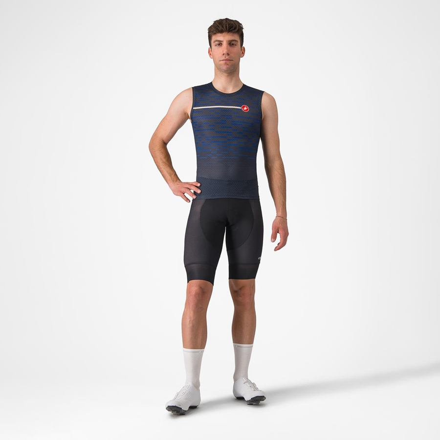 Blue Men Castelli INSIDER SLEEVELESS Jersey | XDSG28179