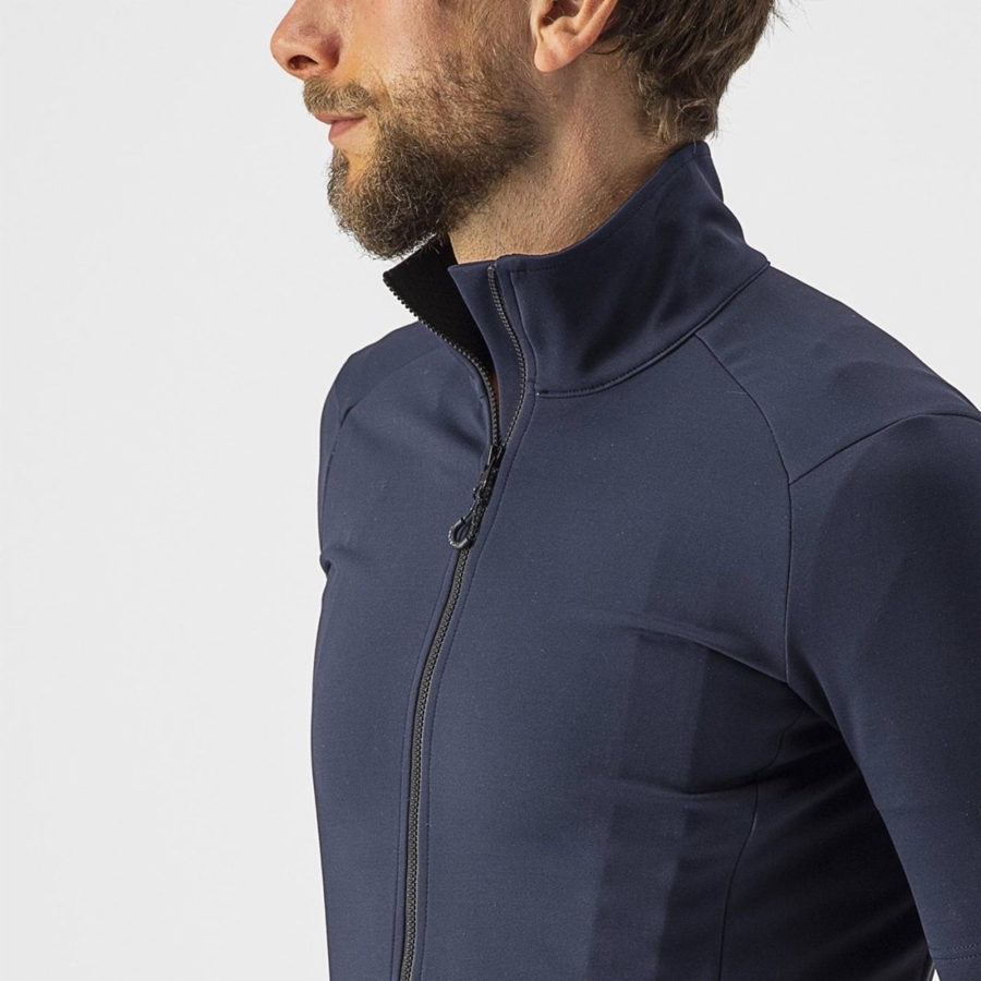 Blue Men Castelli PERFETTO RoS 2 WIND Jackets | SQIT93674