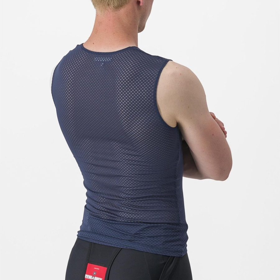 Blue Men Castelli PRO MESH 2.0 SLEEVELESS Base Layer | WVSP04563