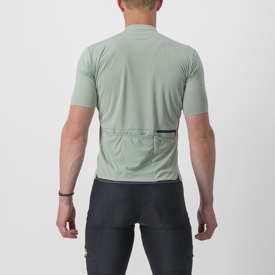 Green Men Castelli UNLIMITED ALLROAD Jersey | DGAT71456