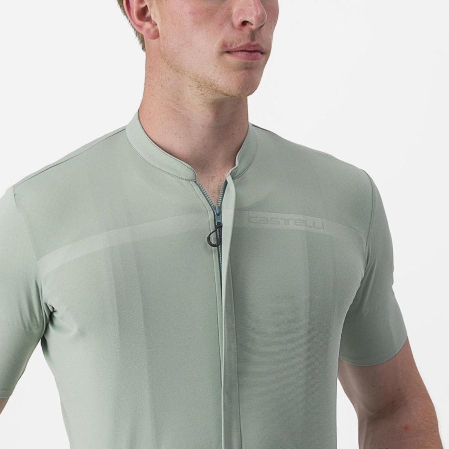 Green Men Castelli UNLIMITED ALLROAD Jersey | DGAT71456