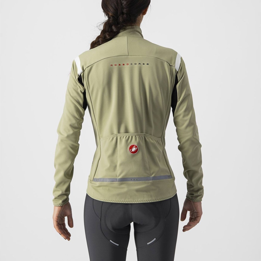 Green Women Castelli PERFETTO RoS 2 W Jackets | YXOD19624