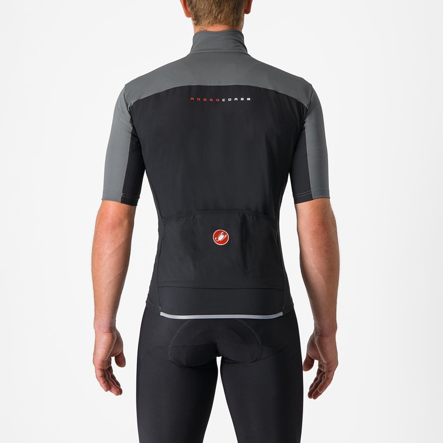 Grey Men Castelli PERFETTO RoS 2 WIND Jackets | VHMS39708