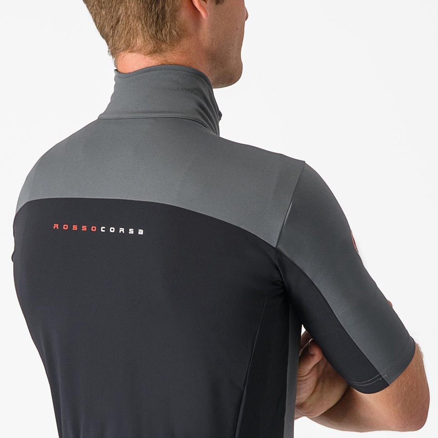 Grey Men Castelli PERFETTO RoS 2 WIND Jackets | VHMS39708