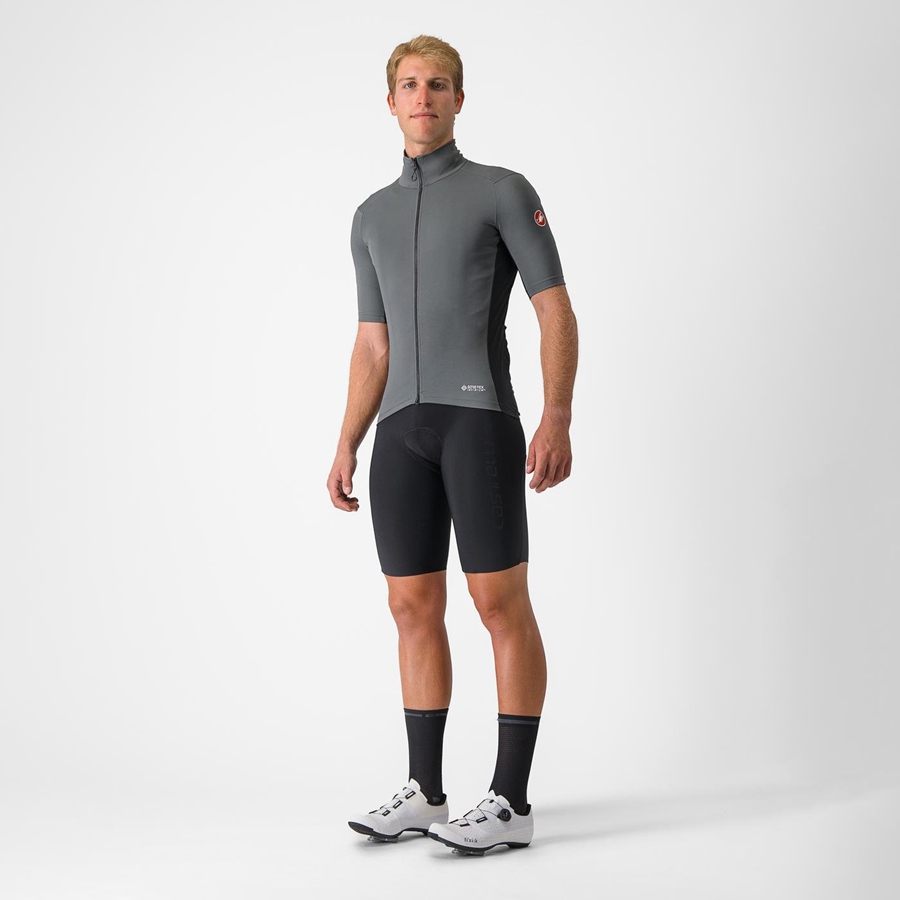 Grey Men Castelli PERFETTO RoS 2 WIND Jackets | VHMS39708