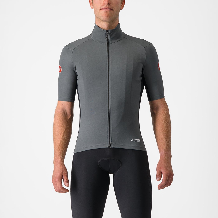 Grey Men Castelli PERFETTO RoS 2 WIND Jackets | VHMS39708