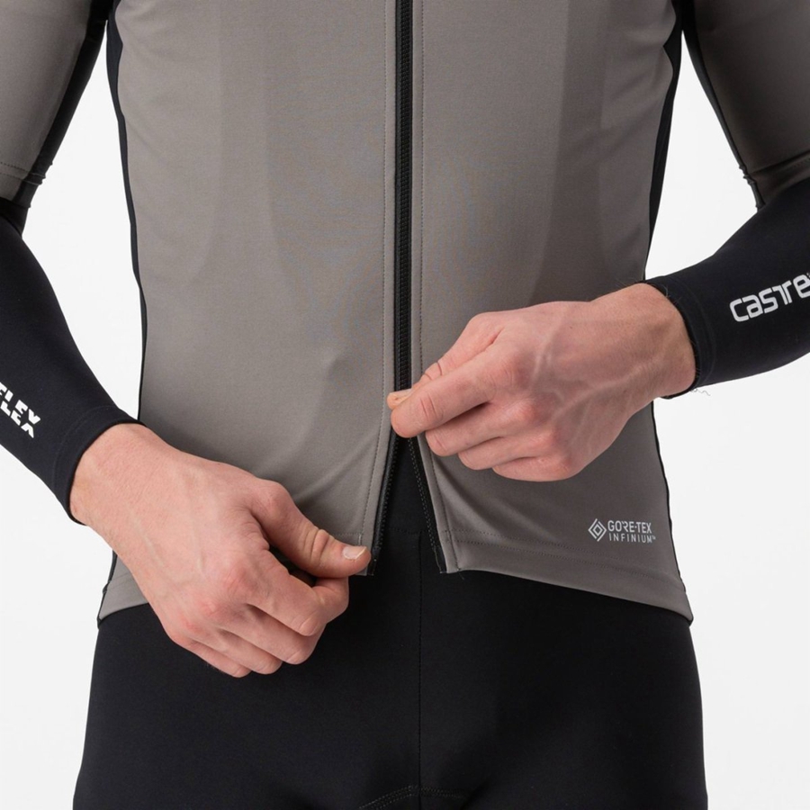 Grey Men Castelli PERFETTO RoS 2 WIND Jackets | HQCV21756