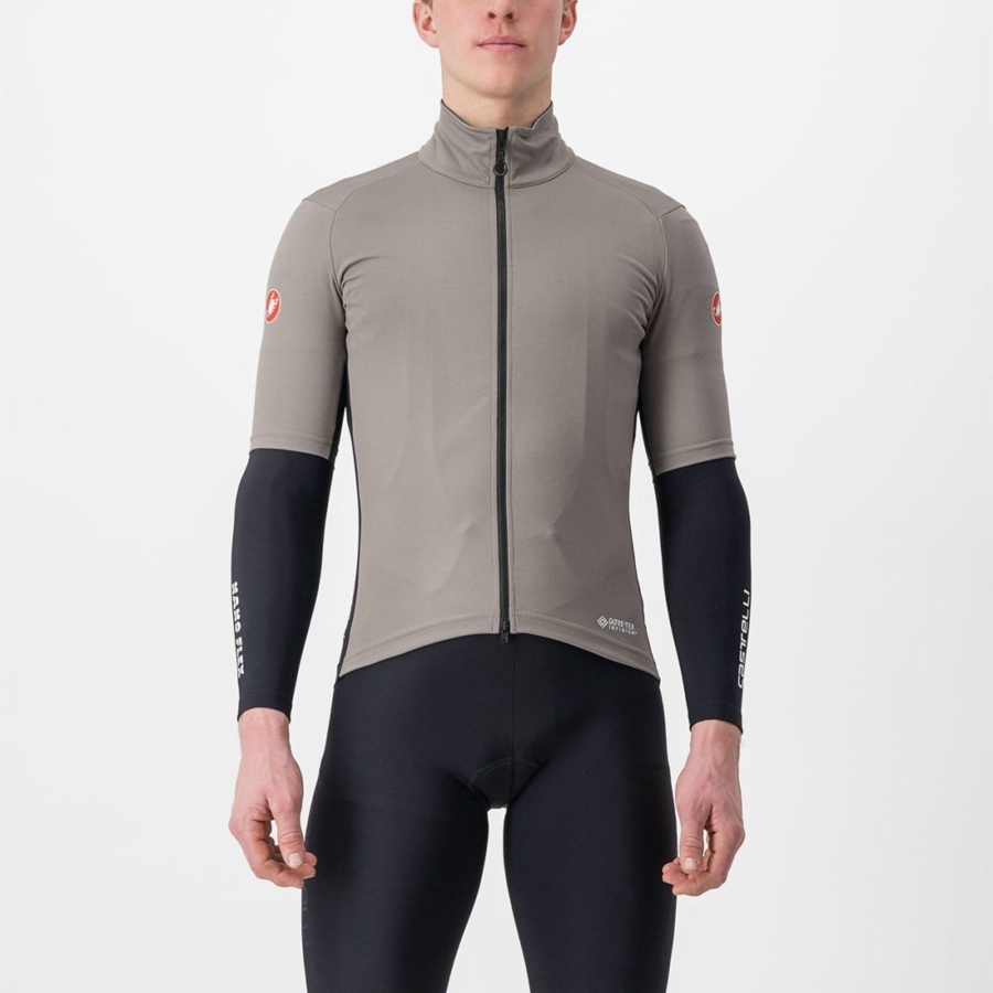 Grey Men Castelli PERFETTO RoS 2 WIND Jackets | HQCV21756