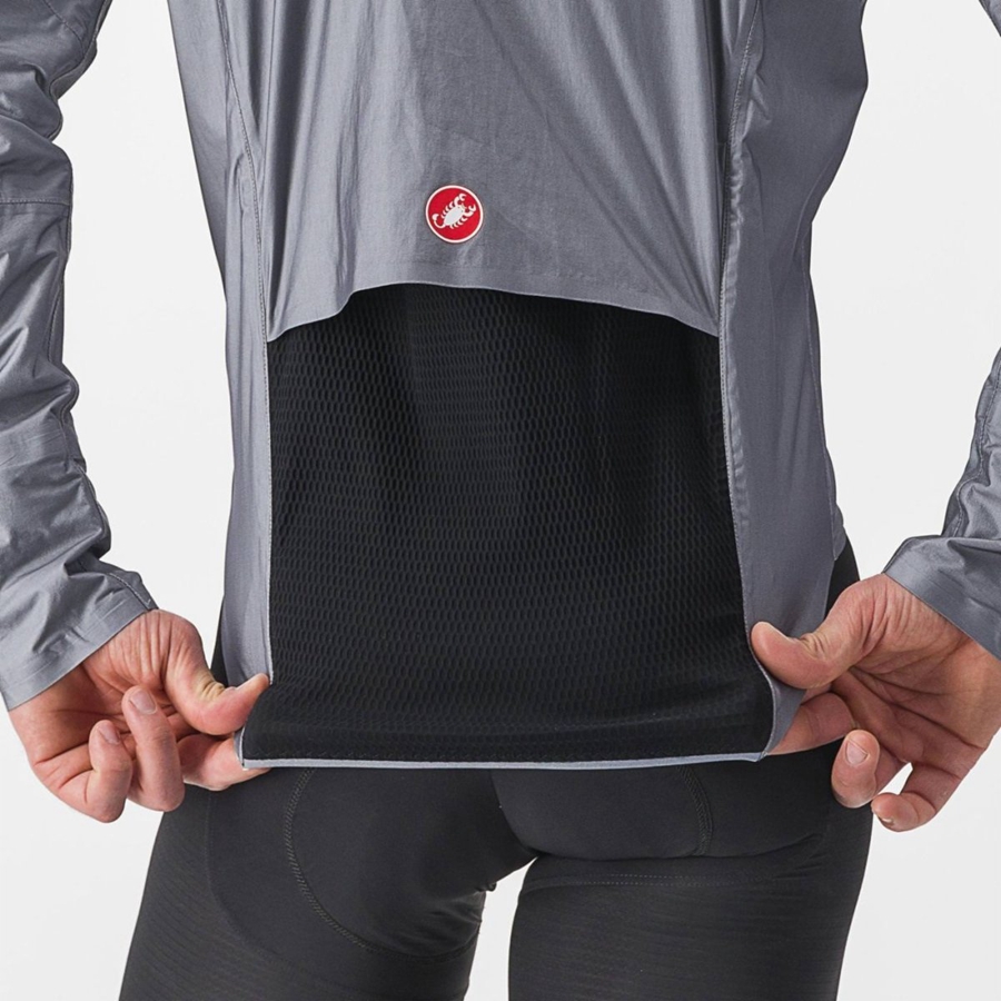 Grey Men Castelli TEMPESTA LITE Protection | XKJZ89346