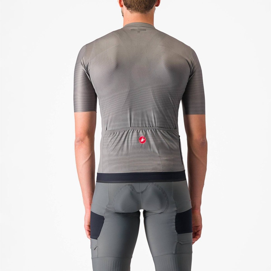 Grey Men Castelli UNLIMITED ENDURANCE Jersey | OLCF07638