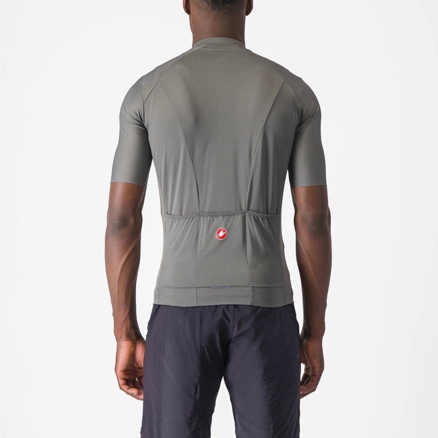 Grey Men Castelli UNLIMITED ENTRATA 2 Jersey | IXHV49153