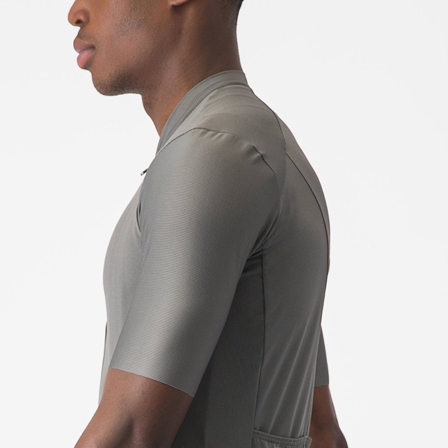 Grey Men Castelli UNLIMITED ENTRATA 2 Jersey | IXHV49153