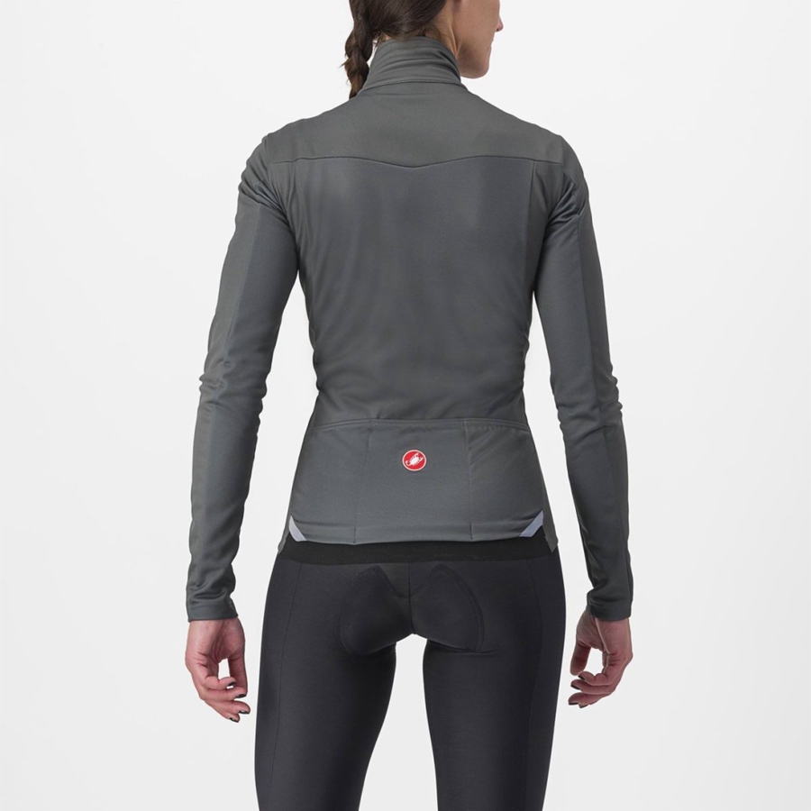 Grey Women Castelli TRANSITION 2 W Jackets | WEIM61430