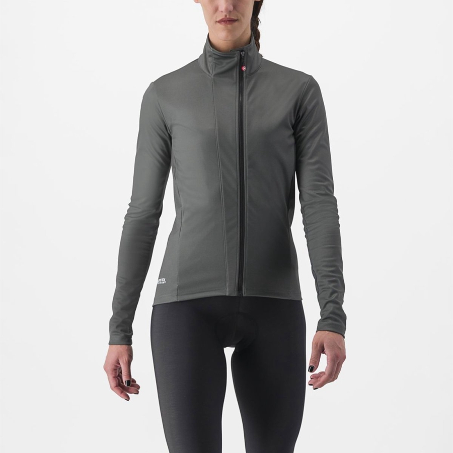 Grey Women Castelli TRANSITION 2 W Jackets | WEIM61430