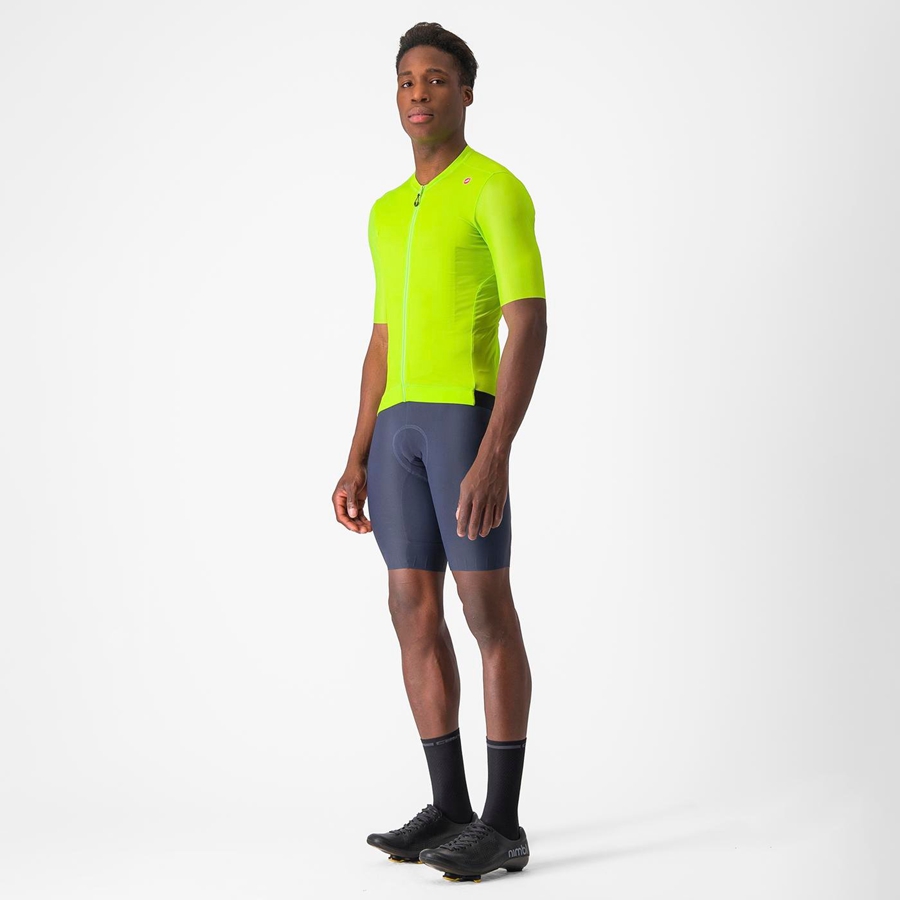 Light Green / Deep Green Men Castelli ESPRESSO Jersey | ERCF47206