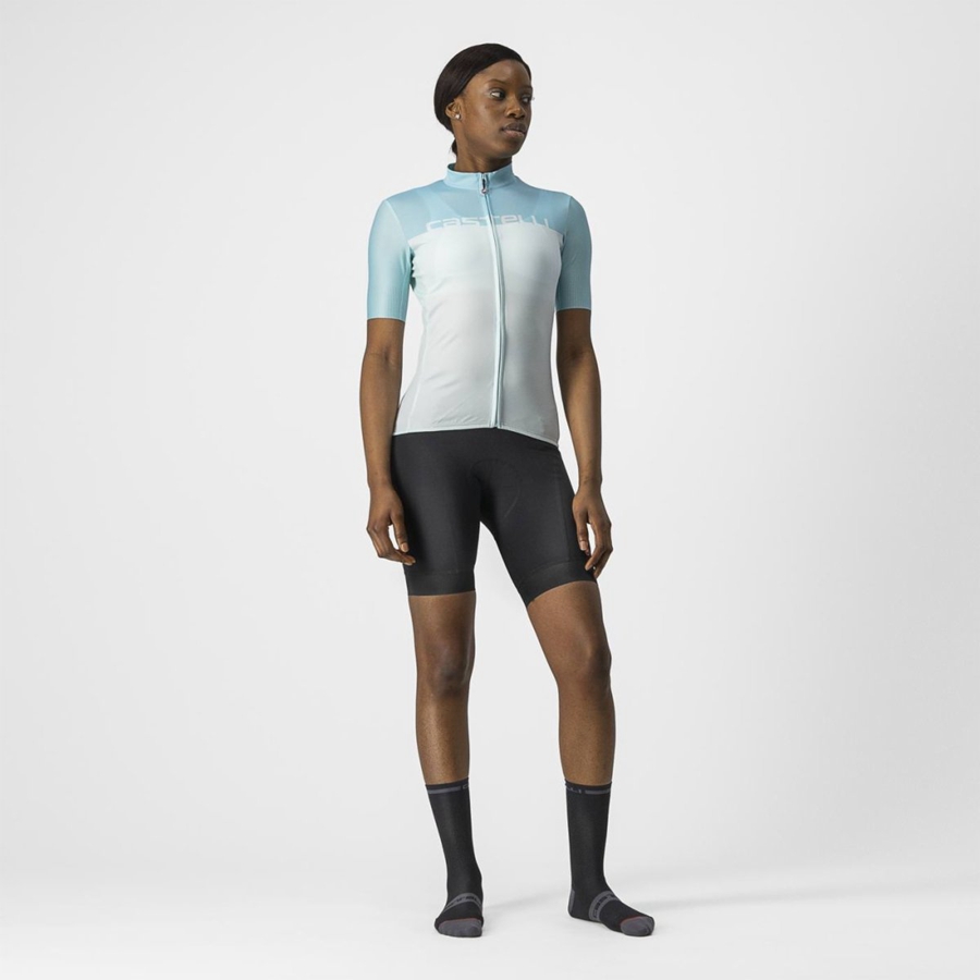 Light Women Castelli VELOCISSIMA Jersey | BZHM87953