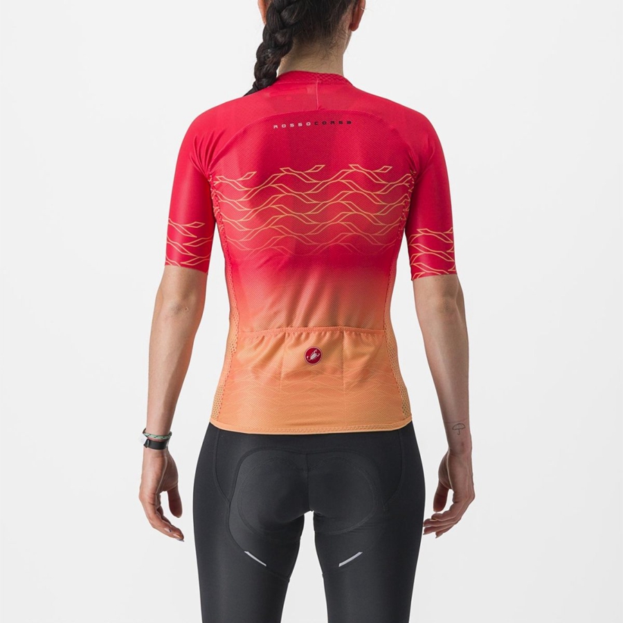 Orange Women Castelli CLIMBER'S 2.0 W Jersey | WPVY54782