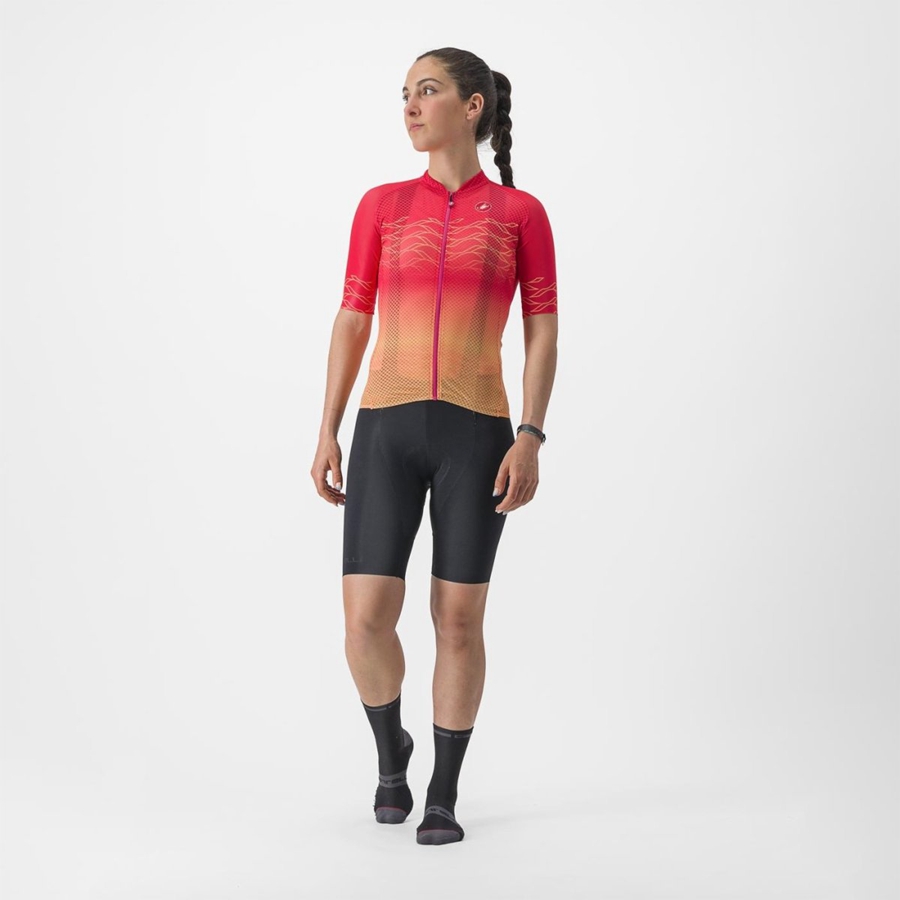 Orange Women Castelli CLIMBER'S 2.0 W Jersey | WPVY54782