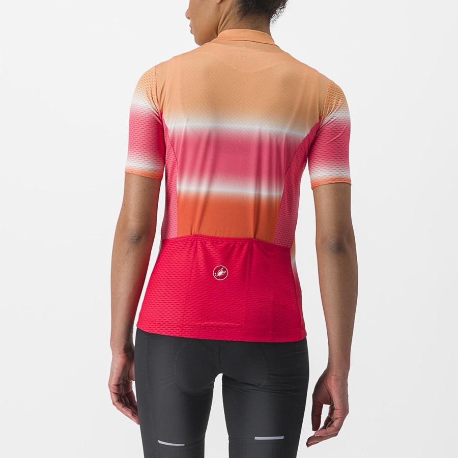 Orange Women Castelli DOLCE Jersey | PNUW56047