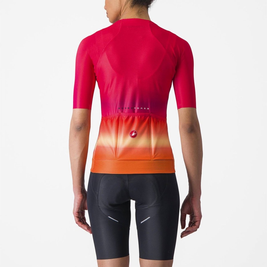 Pink Women Castelli CLIMBER'S 4.0 W Jersey | UTWJ38249