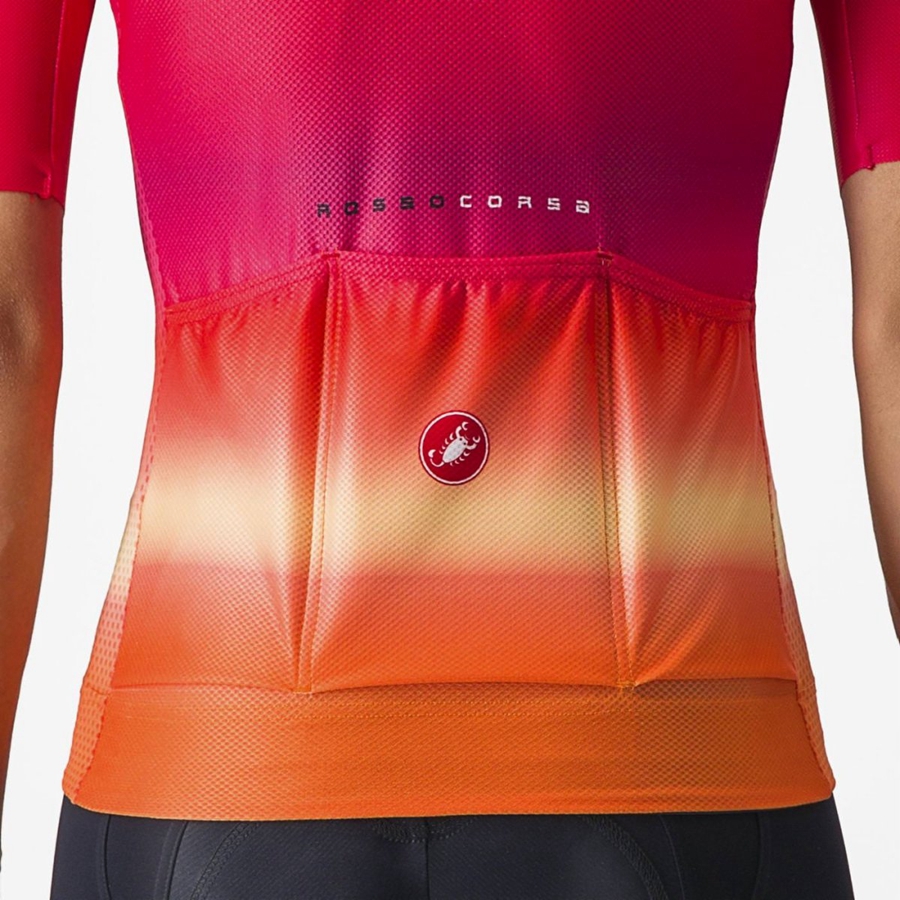 Pink Women Castelli CLIMBER'S 4.0 W Jersey | UTWJ38249