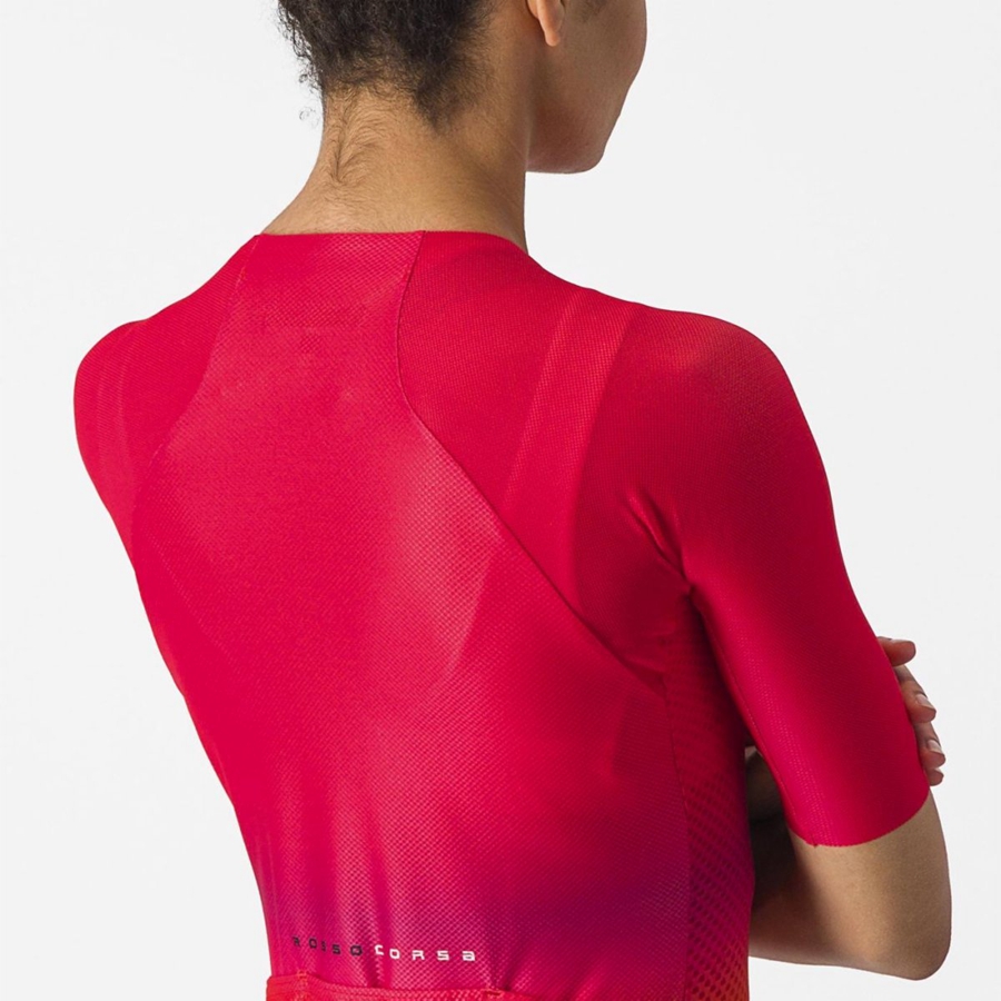 Pink Women Castelli CLIMBER'S 4.0 W Jersey | UTWJ38249