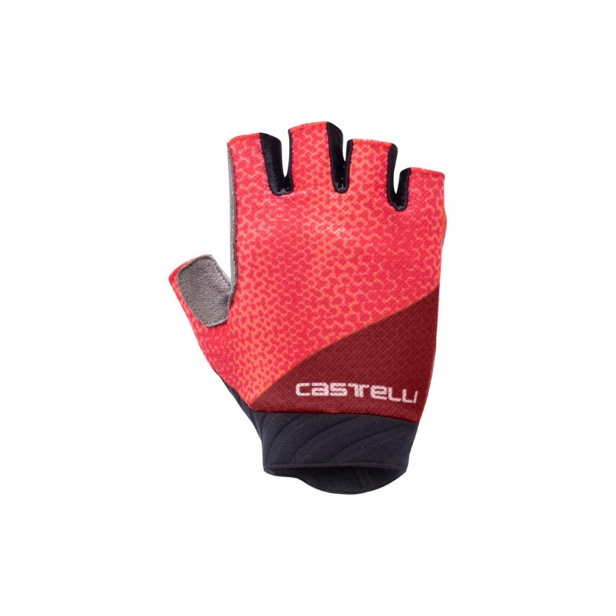 Pink Women Castelli ROUBAIX GEL 2 Gloves | RWFS17263