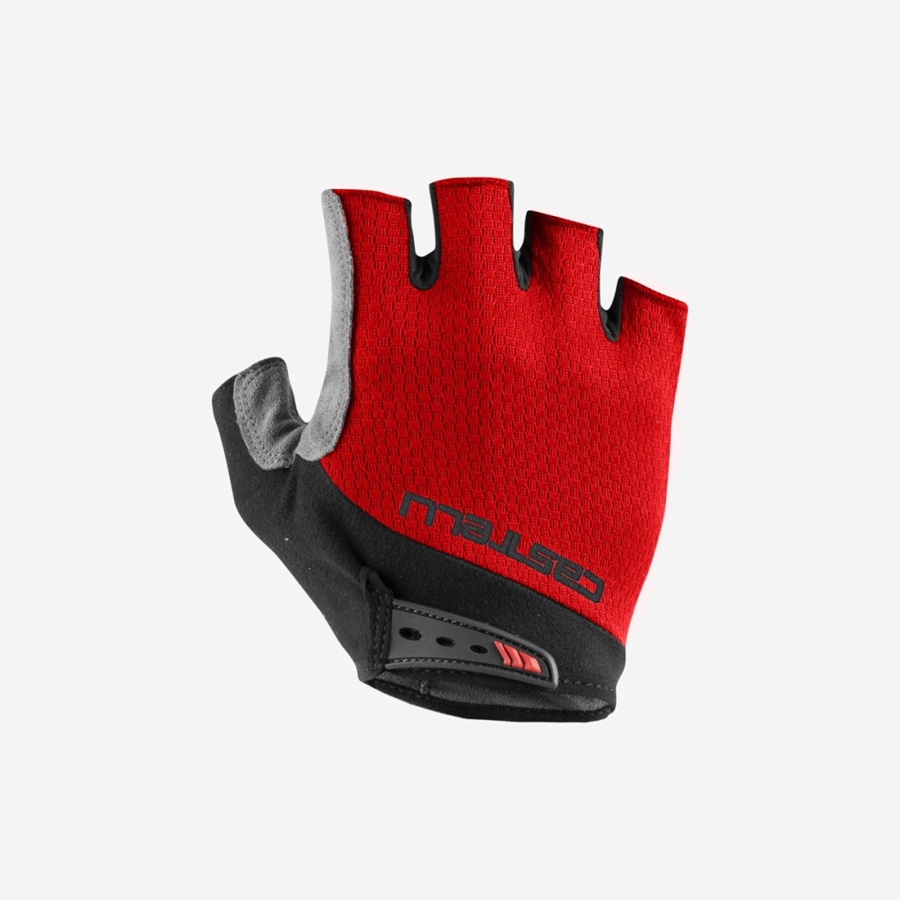 Red Men Castelli ENTRATA V Gloves | FSYI25916