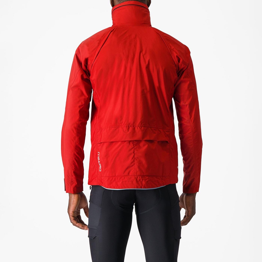 Red Men Castelli TRAIL GT Jackets | OJCX50976