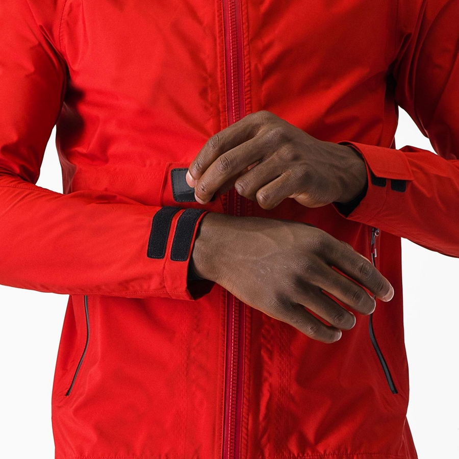 Red Men Castelli TRAIL GT Jackets | OJCX50976