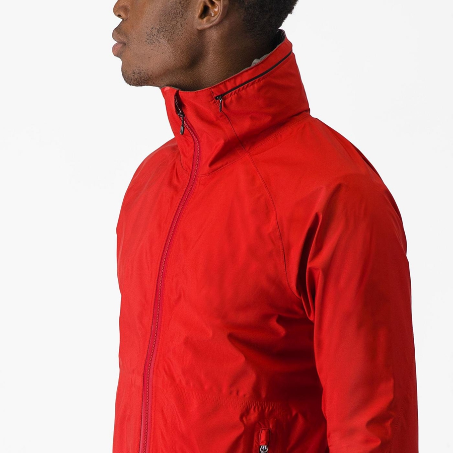 Red Men Castelli TRAIL GT Jackets | OJCX50976