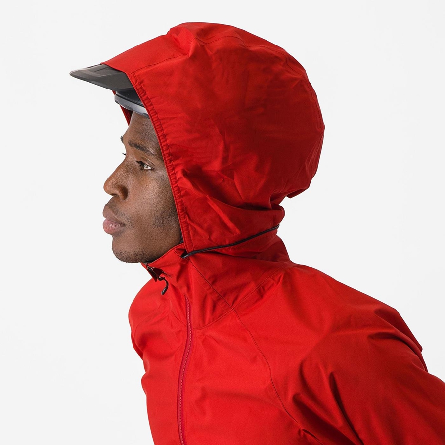 Red Men Castelli TRAIL GT Jackets | OJCX50976