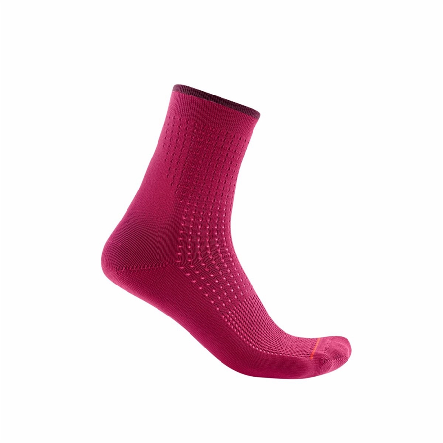 Red Women Castelli PREMIO W Socks | EUYT29803