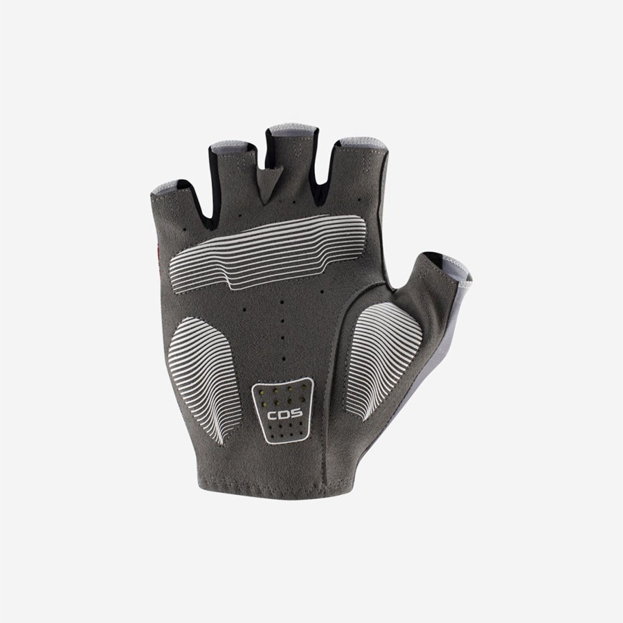 Silver Grey Men Castelli COMPETIZIONE 2 Gloves | SUYE36025