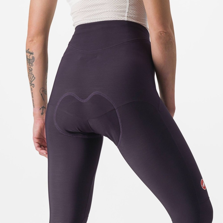 Silver Women Castelli SORPASSO RoS W Leggings | QUVO07521