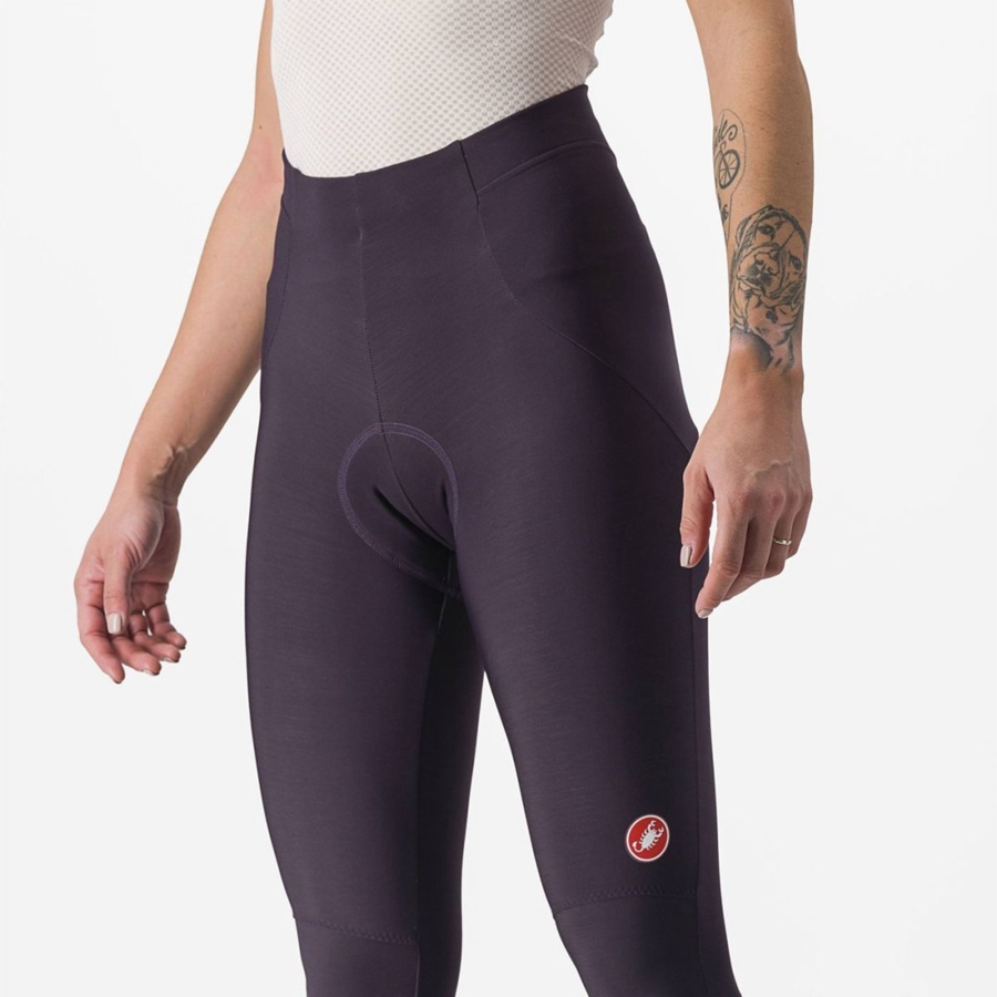 Silver Women Castelli SORPASSO RoS W Leggings | QUVO07521