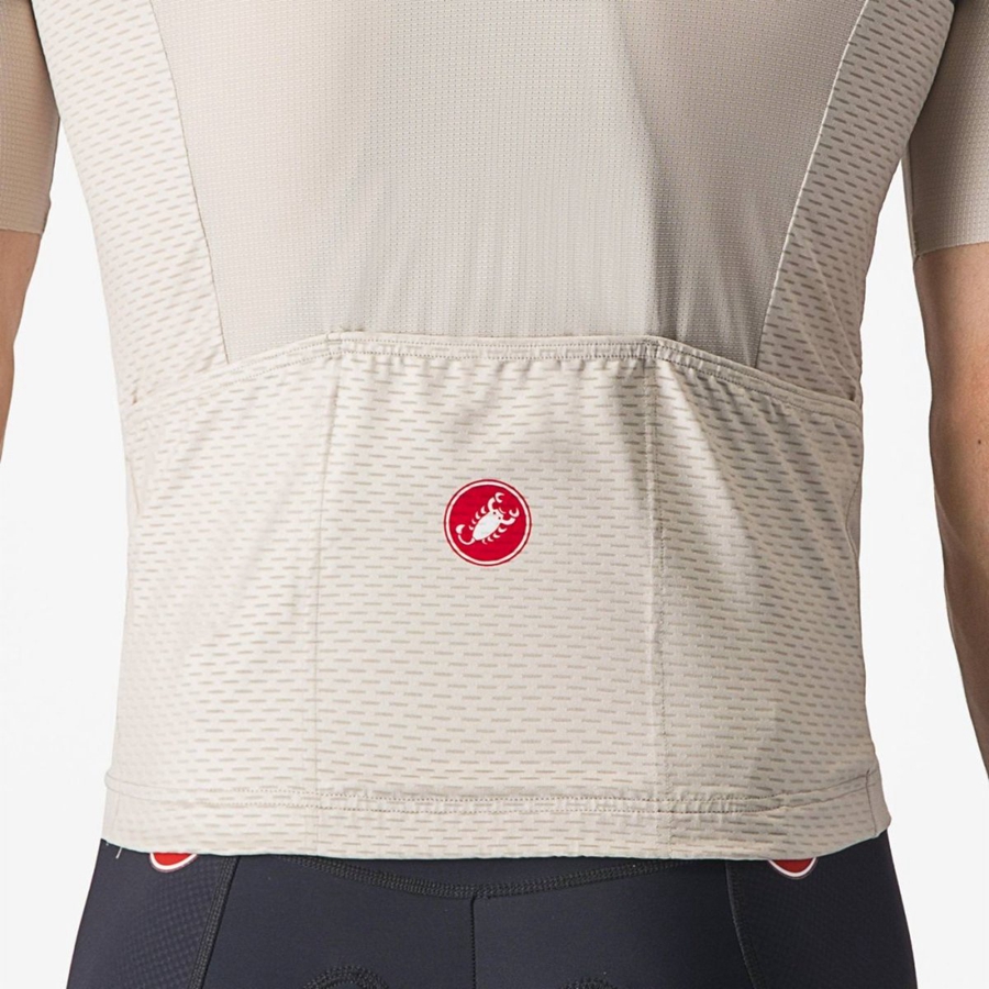 Silver / Blue Men Castelli TRADIZIONE Jersey | TONC78593