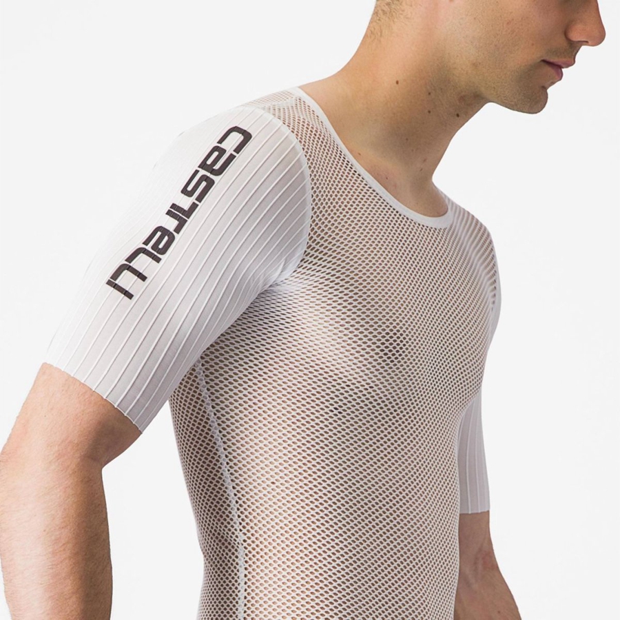 White Men Castelli BOLERO SS Base Layer | WDRC52734